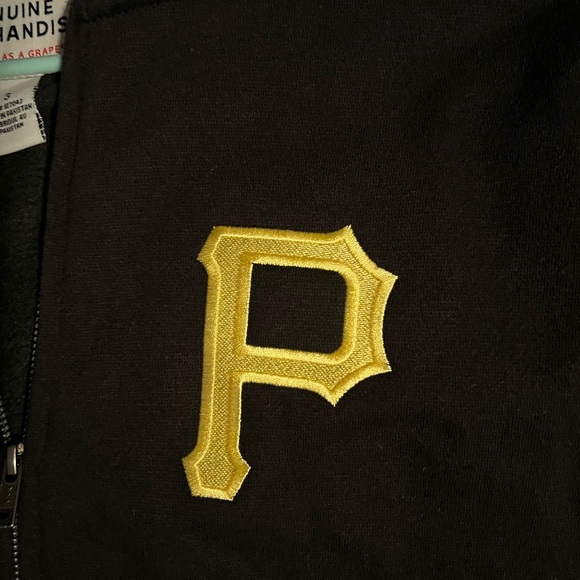 Pittsburgh Pirates Zip Up Hoodie size 3 fits like 2x - Picture 3 of 3